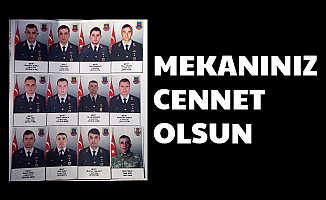 Çığ Düşmesi Şehit Olan Jandarma ve Korucularımızın İsim ve Memleketleri