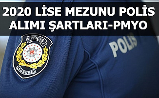 Lise Mezunu 2500 Kadın Erkek Polis Alımı Başvurusu Başlıyor: İşte Şartlar PMYO 2020
