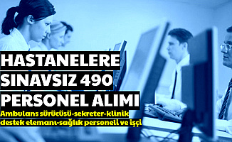 İŞKUR'dan Hastanelere KPSS'siz Personel Alımı 2020 (Ambulans Şoförü-Klinik Destek Elamanı-İşçi-Sekreter Alımı)