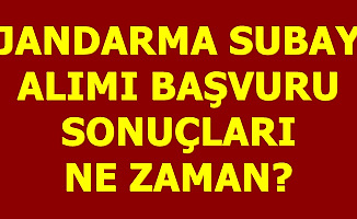 Jandarma Subay Alımı Başvuru Sonuçları Ne Zaman Açıklanacak? İşte Parkur