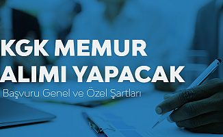 KGK Memur Alımı için  Başvurular 10 Şubat'ta Sona Erecek