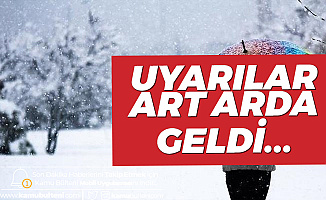 Meteoroloji Genel Müdürlüğü'nden Uyarılar Art Arda Geldi!