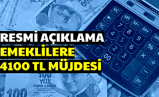Resmi Açıklama: Emeklilere 4100 TL Müjdesi (İkramiye ve Banka Promosyon Ne Zaman?)