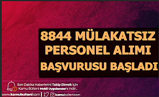 Sağlık Bakanlığı 8844 Personel Alımı Başvurusu Başladı (ÖSYM ais KPSS Tercih Ekranı-Ücreti ve Robotu)