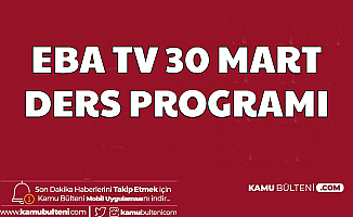 Eba Tv 30 Mart 2020 Ders Programı ve Kanal Ayarlama Frekansları E Okul ile EBA Girişi