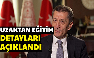 Milli Eğitim Bakanı Ziya Selçuk Açıkladı: İşte Online Uzaktan Eğitim