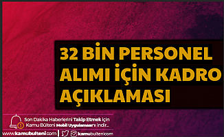 Mülakatsız Olacak: Sağlık Bakanlığı 32 Bin Personel Alımı Kadroları ve Tarihi Hakkında Açıklama 2020
