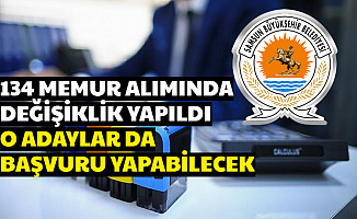Samsun Büyükşehir, Memur Alımı İlanını Değiştirdi: O Adaylar da Başvuru Yapabilecek