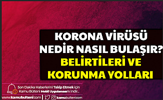 Son Dakika Haberler... Korona Virüsü Belirtileri , Bulaşma Yolu ve Virüsten Korunma Yolları