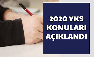 2020 YKS Konuları Açıklandı (Hangi Konular Olacak , Hangi Üniteler Olmayacak?)