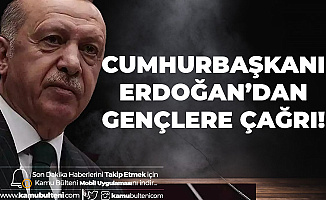 Cumhurbaşkanı Erdoğan'dan Gençlere Çağrı! "Geleceğin Mesleği Olacak, Özgeçmişinizi Kaydedin"