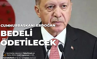 Cumhurbaşkanı Erdoğan'dan Van'daki Hain Saldırıya Sert Tepki: Bedeli Ödetilecek