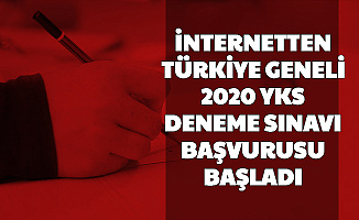 İnternetten Yapılacak: Türkiye Geneli YKS Deneme Sınavı Başvurusu Başladı