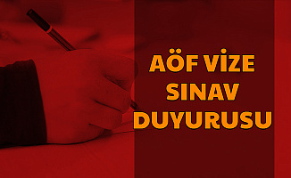 Son Dakika: AÖF Sınav Duyurusu Yayımlandı (ATA-AÜ-AUZEF)