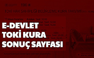 TOKİ Antalya, Alanya ve Isparta 100 Bin Sosyal Konut Kura Sonucu Sorgulama Ekranı e Devlet (İsim Listesi)