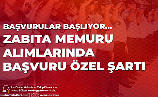 Çankaya Belediyesi'ne Zabıta Memuru Alımı için Başvuru Yapacak Adaylarda KPSS 60 Puan Şartı Aranacak