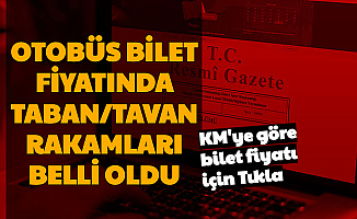 Otobüs Bileti Fiyatlarına İndirim Geldi: İşte KM'ye Göre Bilet Fiyatı