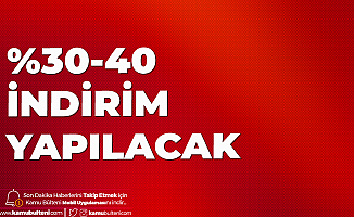 Son Dakika! Bilet Fiyatlarına %30-40 İndirim Geliyor