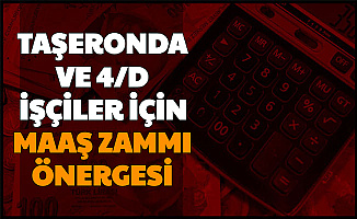 4/D İşçileri ve Taşeronda Maaş Zammı, Enflasyon Farkı Ödenmesi Önergesi Yayımlandı