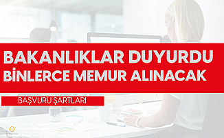 Bakanlar Duyurdu! Yeni Memur Alımı ve Sözleşmeli Personel Alımı Açıklamaları Art Arda Geldi!