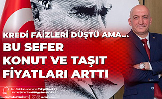 Büro-İş Kredi Faizlerindeki Düşüşün Ardından 'Konut ve Otomobil' Fiyatlarındaki Artışa Dikkat Çekti