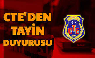 CTE ve Denetimli Serbestlik Personelleri İçin Tayin Duyurusu Geldi