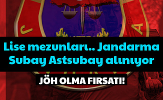 Jandarma Olmak İsteyen Lise Mezunları Son Başvuru 3 Ağustos 2020 (Subay Astsubay Alımı) 2020