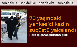 70 Yaşındaki Yankesici Kadın Suçüstü Yakalandı: Para İç Çamaşırından Çıktı
