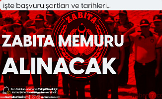 Kağıthane Belediyesi'ne Zabıta Memuru Alımı Başvuru Tarihleri ve Şartları