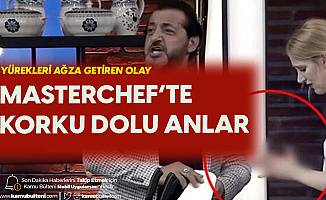 Masterchef'te Korku Dolu Anlar! Herkes Şoka Uğradı