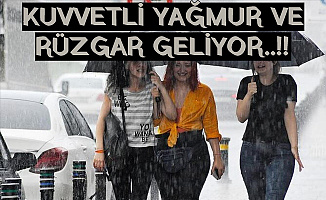 Meteoroloji Bu Şehirleri Uyardı: Kuvvetli Rüzgar ve Yağmur Geliyor İşte Hava Durumu