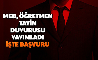 Öğretmenlerin Mazeret Tayini Başvuruları Başladı-İşte MEBBİS Yer Değiştirme Başvuru Ekranı