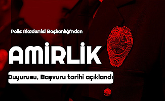 Polis Akademisi'nden Amir Alımı Duyurusu: Başvuru Tarihleri Açıklandı