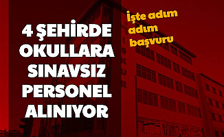 Yeni İlanlar Yayımlandı: 4 Şehirde Okullara Personel Alımı Yapılacak İşte Adım Adım İŞKUR TYP Başvurusu