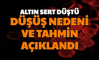 Altın Fiyatlarında Sert Düşüş: Neden Düşüyor? Tahmin Yayımlandı