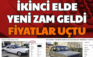 İkinci El Arabada Yeni Zam Geldi: Sahibinden ve Galeriden Araç Fiyatları Uçtu