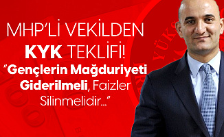 MHP Mersin Milletvekili Kılavuz'dan KYK Kredi Faiz Borçlarının Silinmesi için Kanun Teklifi