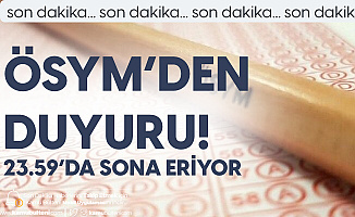 ÖSYM'den KPSS Duyurusu! Önlisans Başvuruları Bugün Sona Eriyor