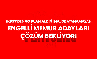 Türkiye Engelliler Platformu'ndan EKPSS ile Atama Çağrısı: EKPSS'den 80 Üzeri Puan Alıp Atanamayan Adayların Sesi Duyulmalı...