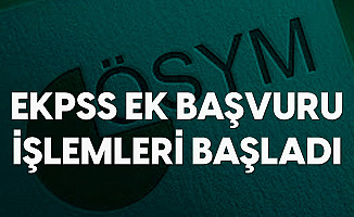 2020 EKPSS Ek Başvuruları Alınacak
