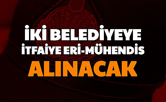 İki Belediyeye Mühendis ve İtfaiye Eri Alınacak (Hafik Gündoğmuş)