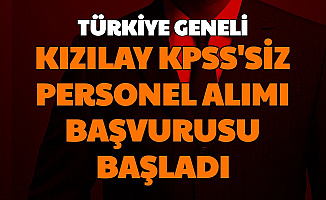 Kizilay Personel Alimi