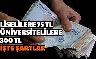 Liselilere 75 TL, Üniversitelilere 300 TL Verilecek: İşte VGM Burs Başvurusu