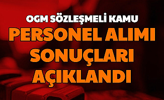 OGM Personel Alımı Başvuru Sonuçları İsealim Sayfasından Açıklandı