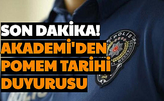Polis Akademisi POMEM Tarih Duyurusu Yayımladı (Yeni Polis Alımı Ne Zaman?)