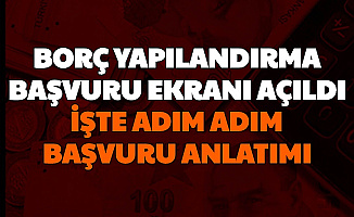 7256 Yapılandırma Başvuru Ekranı Açıldı: İşte Adım Adım Resimli Başvuru Anlatımı