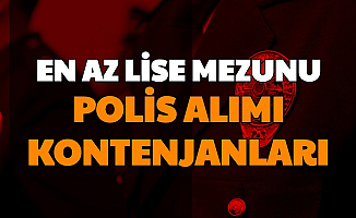 EGM En Az Lise Mezunu Polis Alımı Kontenjanları (PMYO, PAEM POMEM 2021)