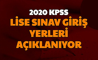 KPSS Lise/Ortaöğretim Sınav Giriş Yerleri Belli Oluyor (Ais osym)