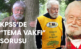 KPSS Ortaöğretim'de Tema Vakfı Kurucusu Sorusu Soruldu - 22 Kasım KPSS Soruları