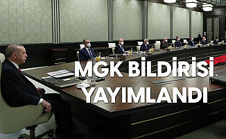 Milli Güvenlik Kurulu Toplantısının Ardından Bildiri Yayımlandı